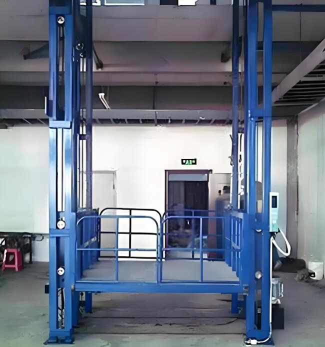 昆玉导轨式升降货梯